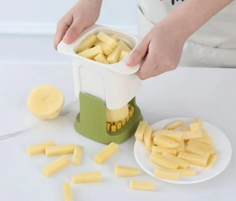 Hand-Press Vegetable Cutter for French Fries