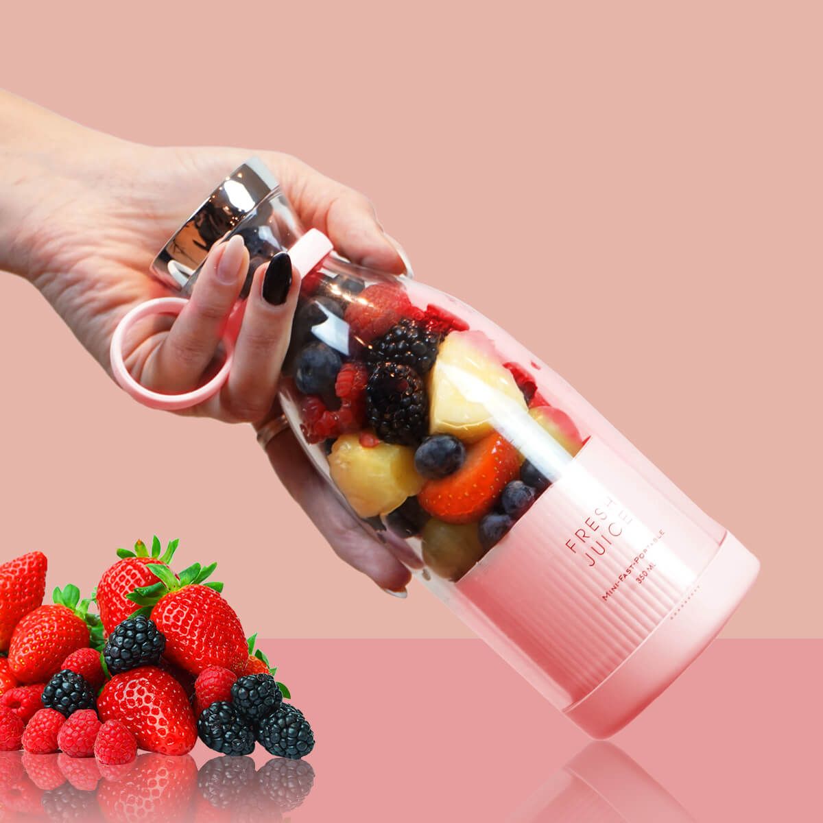 420 ml Battery-Powered Portable Smoothie Blender