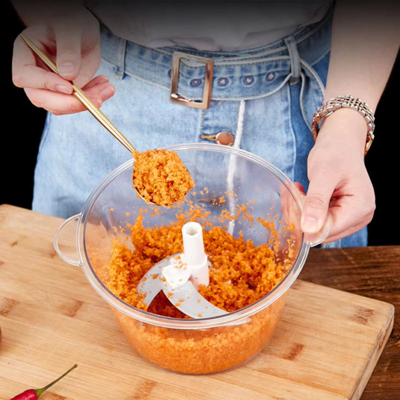 Manual Stainless Steel Food Chopper