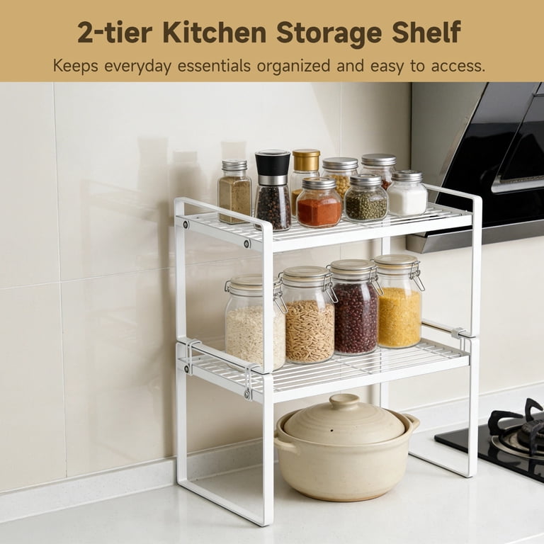 2-Tier Kitchen Storage Rack