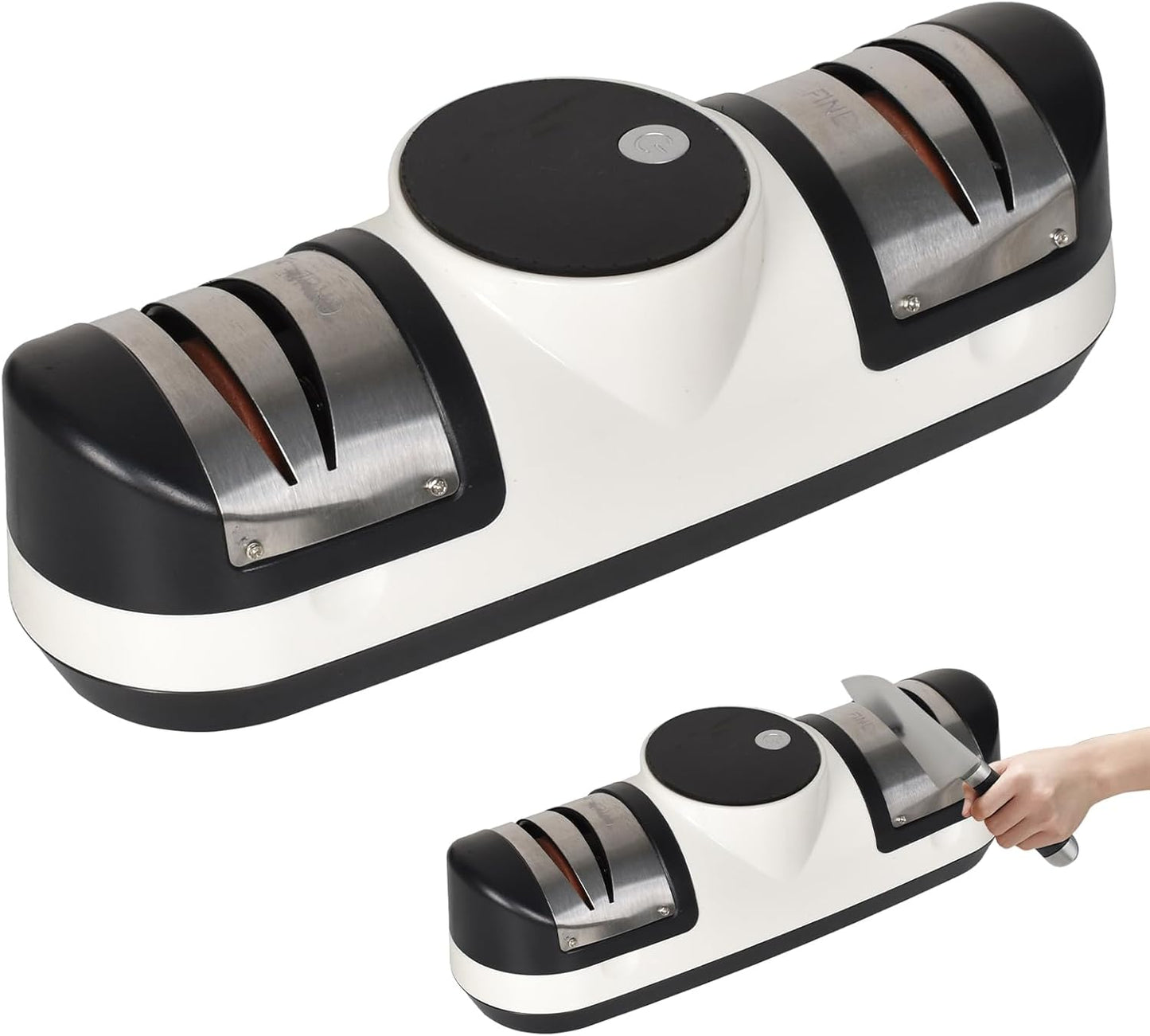 3-Speed Electric Knife Sharpener with LED Display