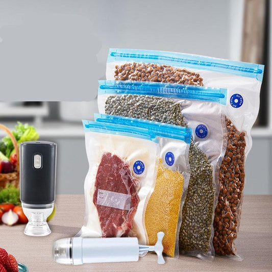 10-Piece Reusable Vacuum Storage Bag Set