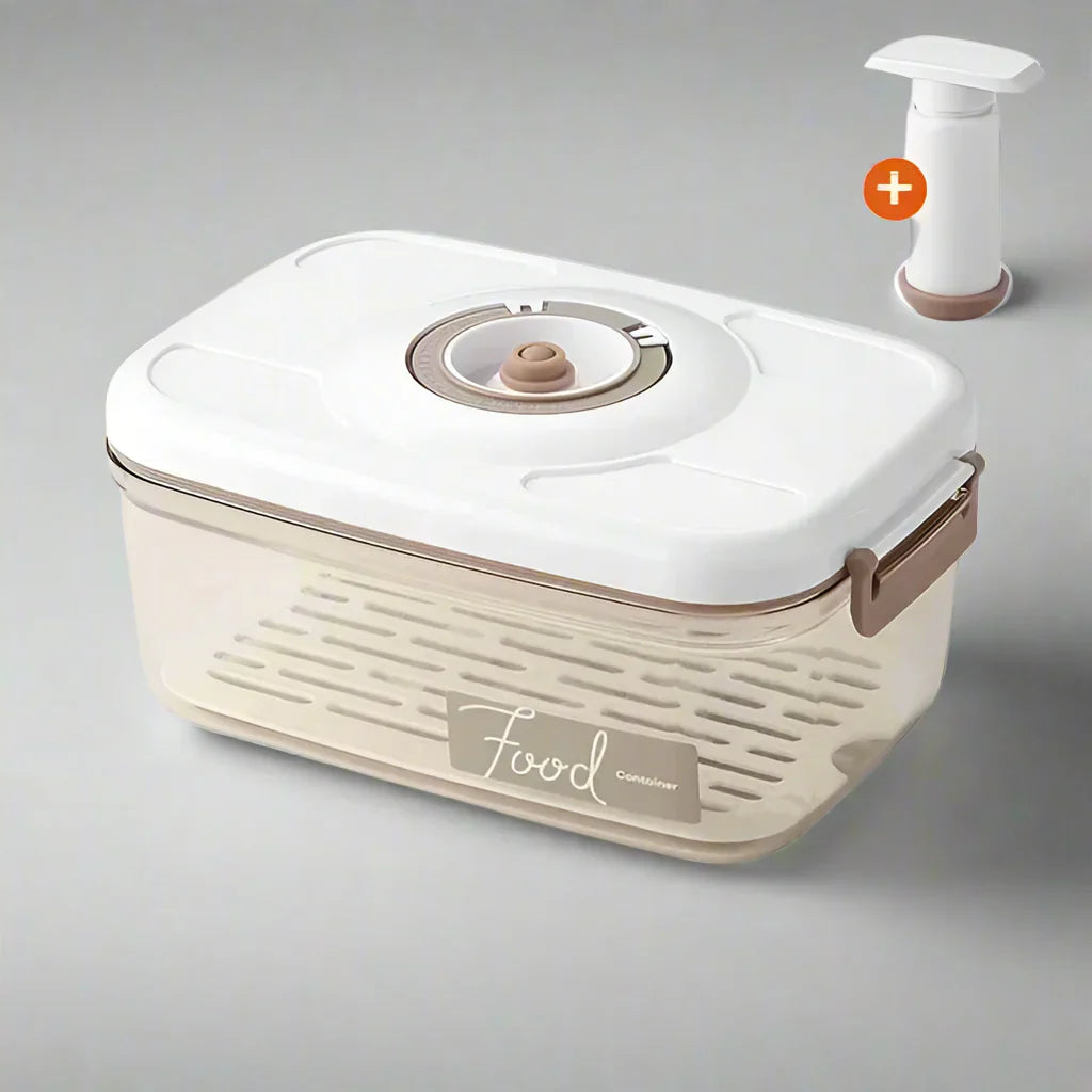 Food Vacuum Storage Container with Hand Pump