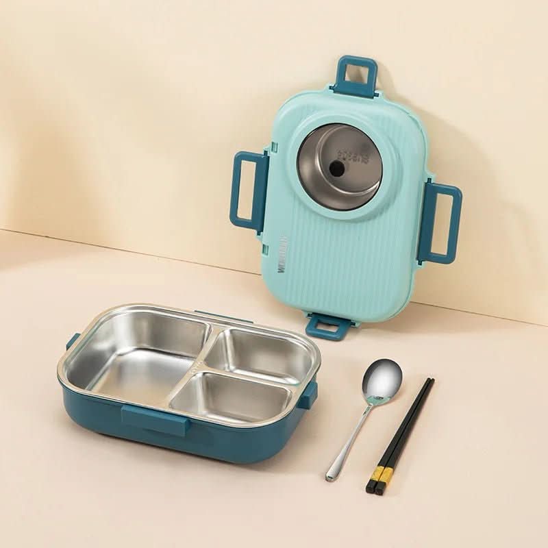 Insulated Stainless Steel Compartment Lunch Box