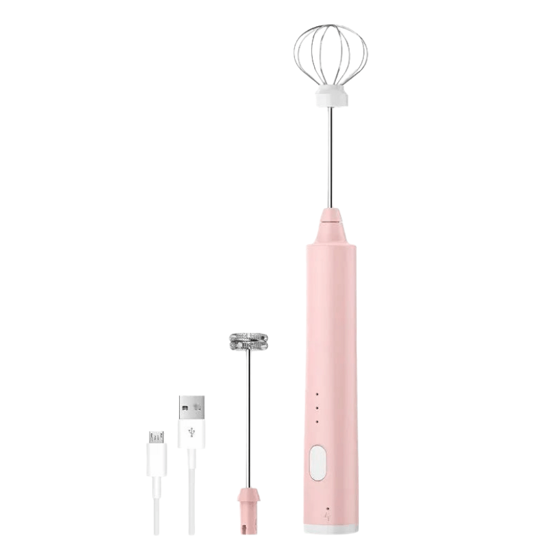 3-Speed USB-Rechargeable Mini Hand Mixer