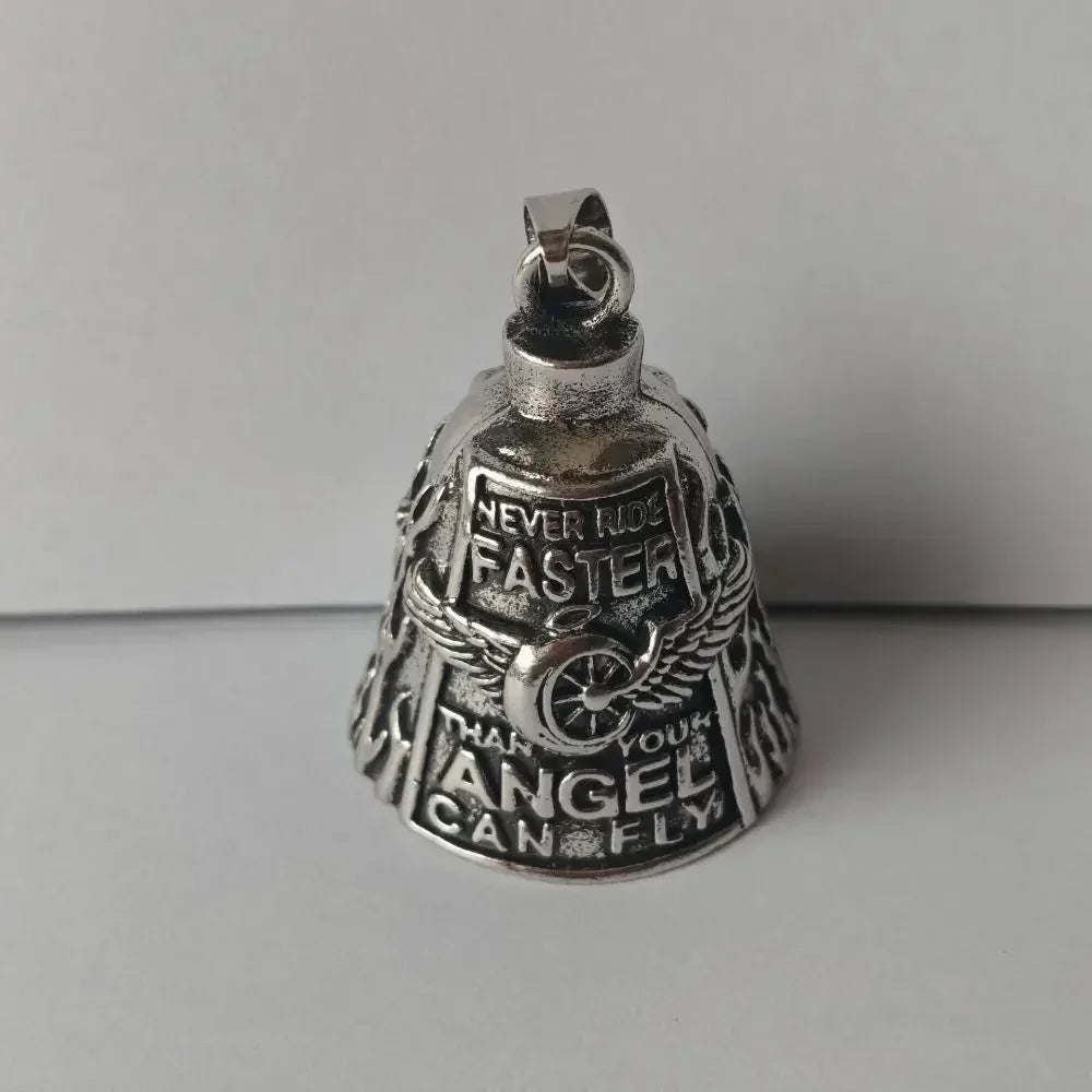 Motorcycle Guardian Bell Halloween Charm