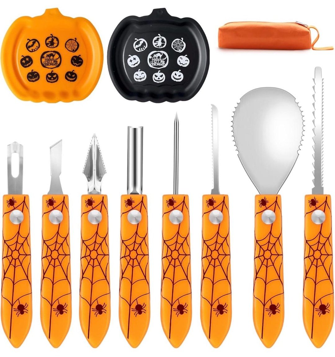 10-Piece Halloween Pumpkin Carving Kit