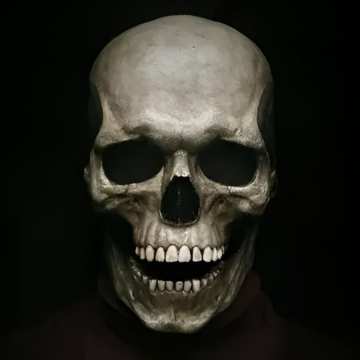 Articulated Skull Mask with Moving Jaw