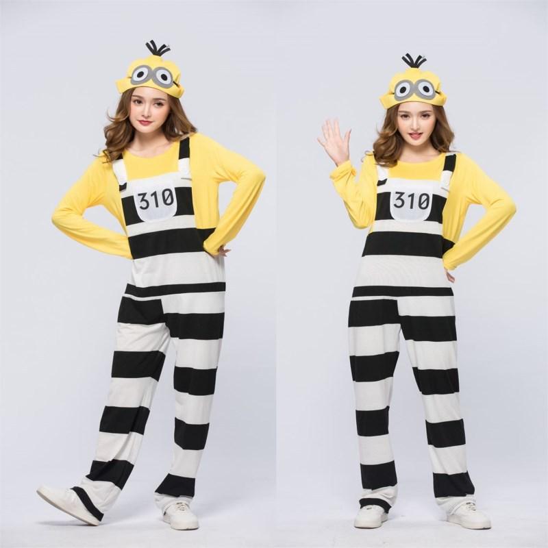 Adult Yellow Character Costume with Hat