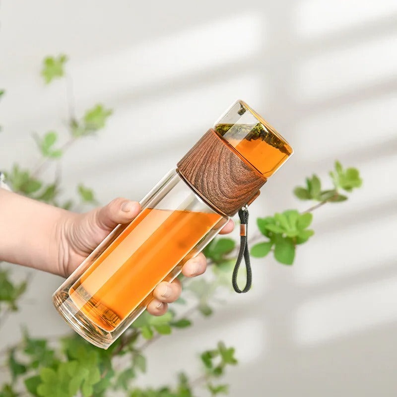Glass Thermos Bottle