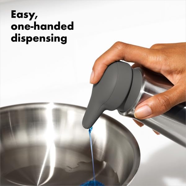OXO Good Grips Stainless Steel Soap Dispenser - Image 2