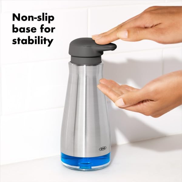 OXO Good Grips Stainless Steel Soap Dispenser - Image 3